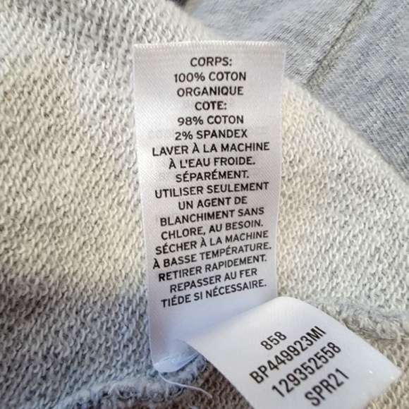 BP from Nordstrom LOVE BEGINS WITHIN Grey Sweatshirt | Size S | - Picture 6 of 6